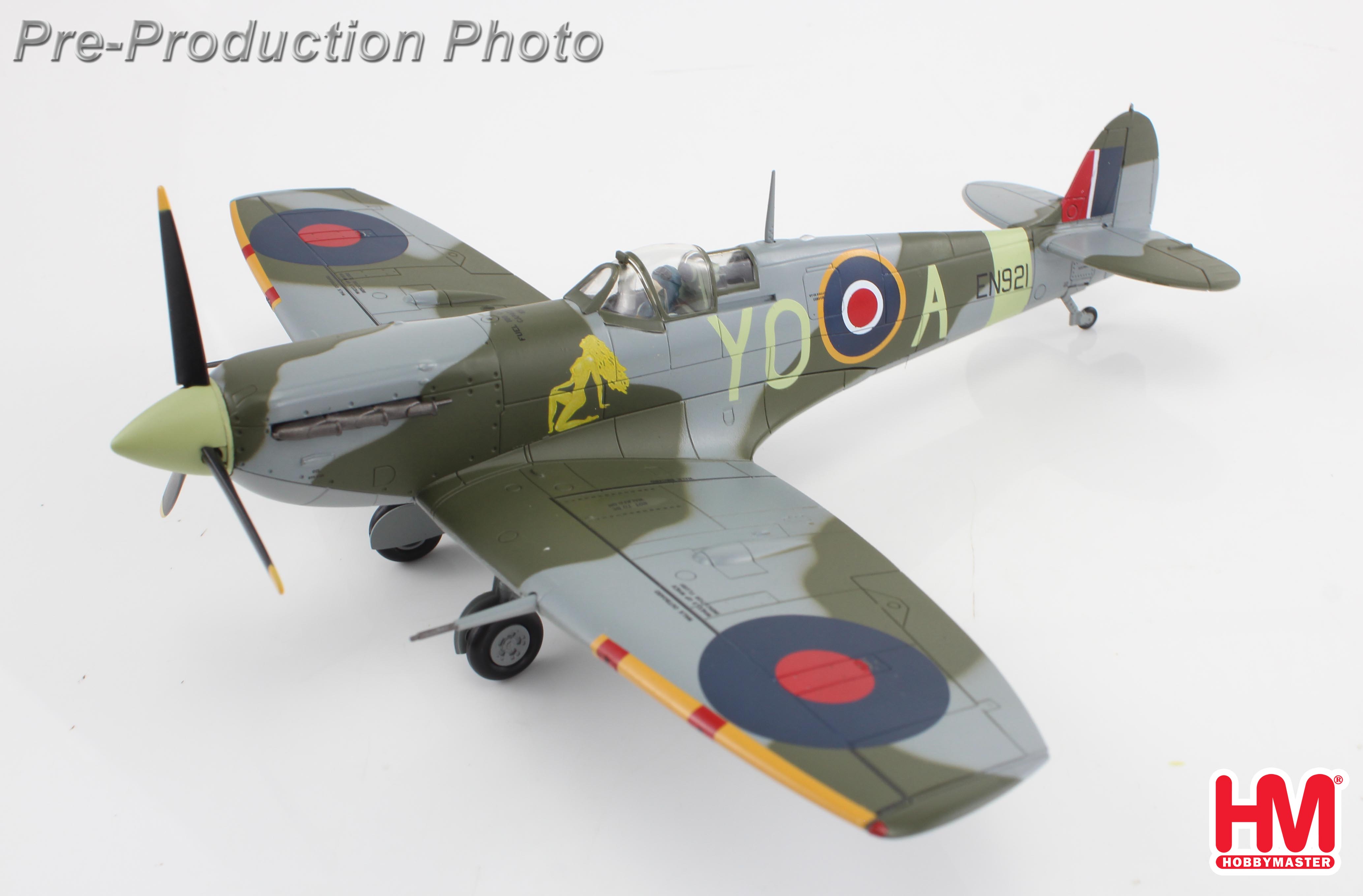 Spitfire Mk. Vb EN921, flown by F/O Jack Sheppard, No. 401
